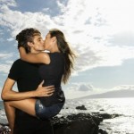 Sweet Couple Embracing Love