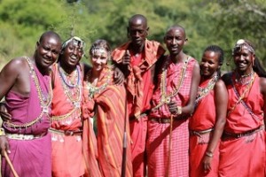 Cultural Connection: Tay with Masais of Kenya