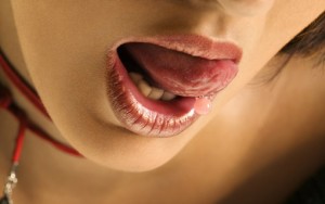 Seductive Lips Temptation