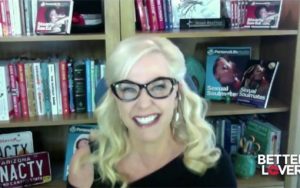All Smiles: Susan Bratton with Glasses On