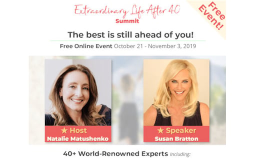 Join Me In The Extraordinary Life After 40 Summit