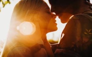 Golden Moments: Couple in Sunlight