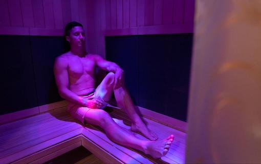 sauna time