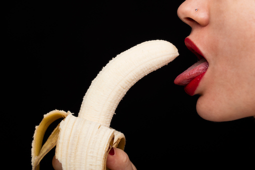 Nutrient-Packed Bite: Munching on a Banana
