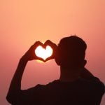 Symbol of Affection: Man's Heart Sign
