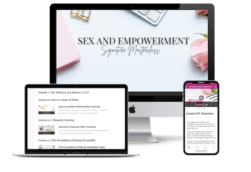 Get In Before It Ends Sex And Empowerment Signature Masterclass Personal Life Media Learning