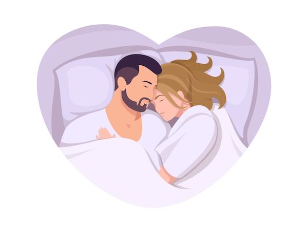Affectionate Lovebirds: Sweet Couple