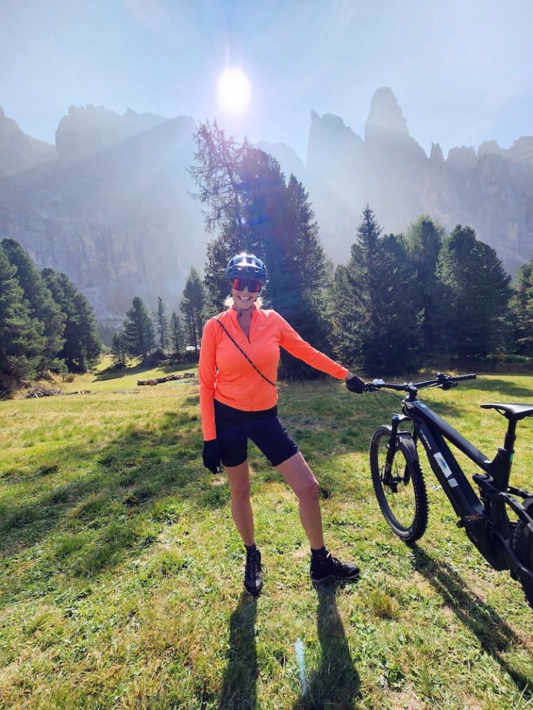 Susan Biking